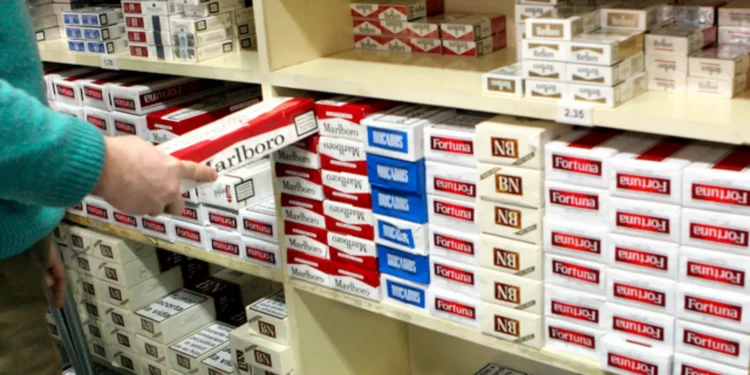 Establiment de venda de tabac.