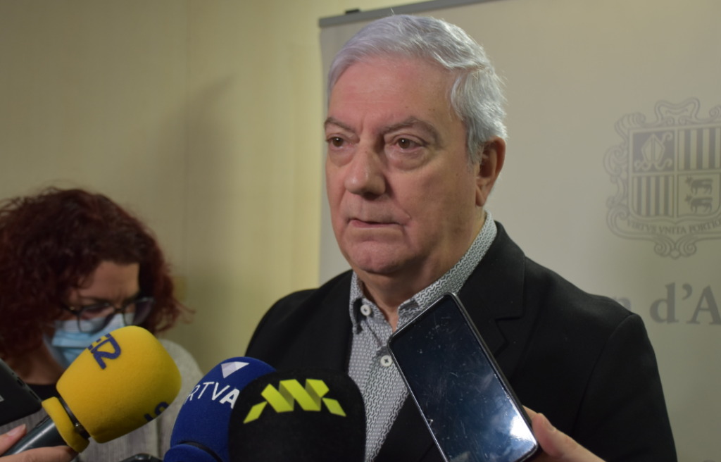 El president de la Confederació Empresarial Andorrana (CEA), Gerard Cadena.