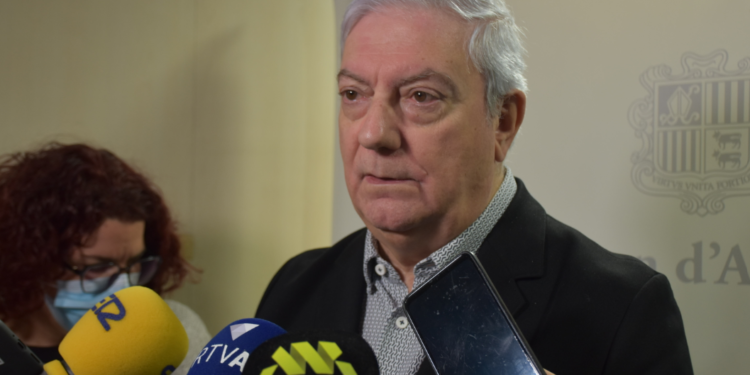 El president de la Confederació Empresarial Andorrana (CEA), Gerard Cadena.