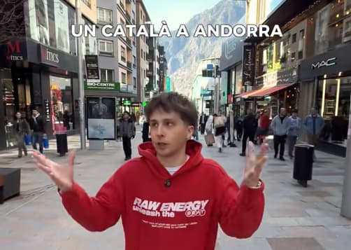 Un creador de contingut repassa els tòpics més comuns sobre les frases dels catalans que visiten Andorra.
