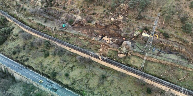 Reobertura parcial de la carretera D66 després de l’esllavissada