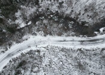 L'esllavissada a la RN20.