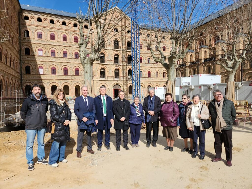 Visita a les instal·lacions. Foto: Bisbat d'Urgell