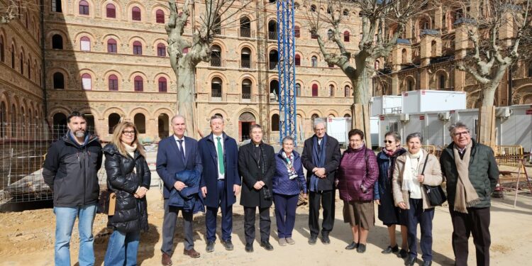 Visita a les instal·lacions. Foto: Bisbat d'Urgell