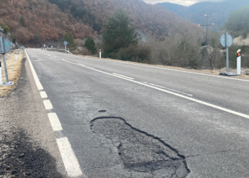 ERC trasllada al Senat el mal estat de l’N-260 a l’Alt Urgell i la Cerdanya