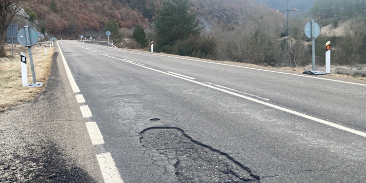 ERC trasllada al Senat el mal estat de l’N-260 a l’Alt Urgell i la Cerdanya