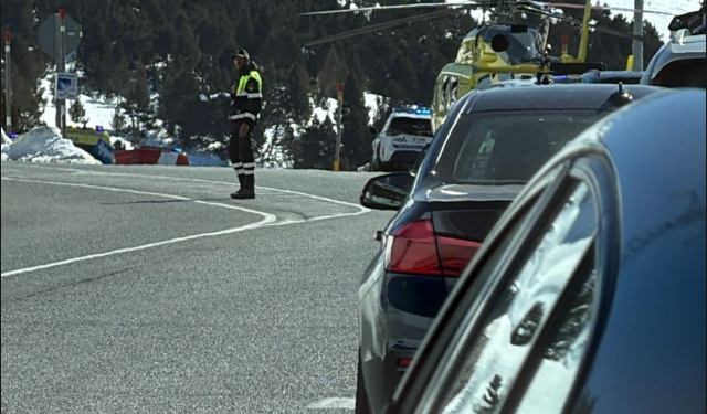 Traslladen en helicòpter un ferit en un accident a Grau Roig