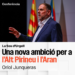 Oriol Junqueras farà una conferència a la Seu d’Urgell