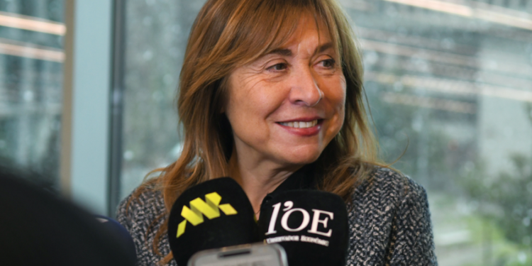 La ministra de Presidència, Economia, Treball i Habitatge, Conxita Marsol.