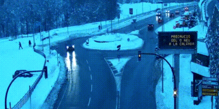 Fins a 12 centímetres de neu a cotes altes