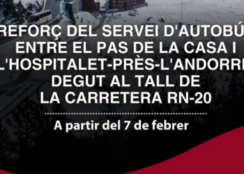 Reforç de transport a la connexió entre Andorra i França.
