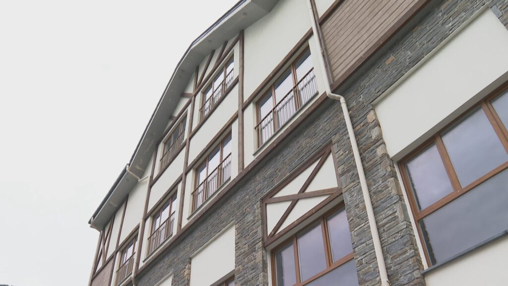 L'edifici de pisos de lloguer assequible d'Arinsal. Foto: RTVA