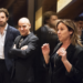 D’esquerra a dreta, Andreu Tomàs, country manager de Var Group a Andorra; Gorka Jiménez, regional manager de Var Group Iberia; i Francesca Moriani, CEO de Var Group, aquest dijous en la trobada celebrada a Soldeu.