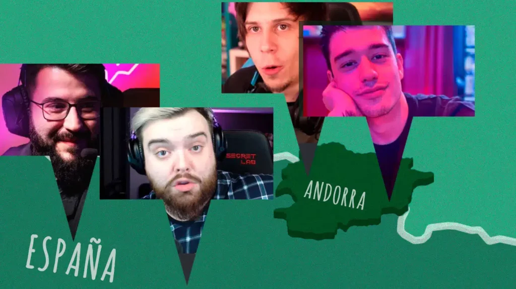 Imatge referencial de youtubers d'Andorra i Espanya / Independiente.