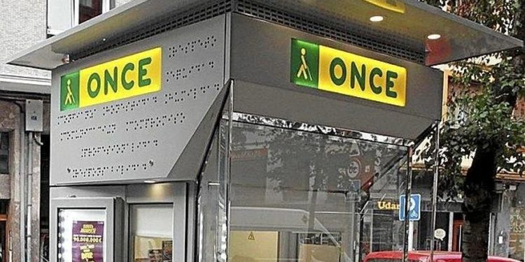 Una caseta de l'ONCE / DG