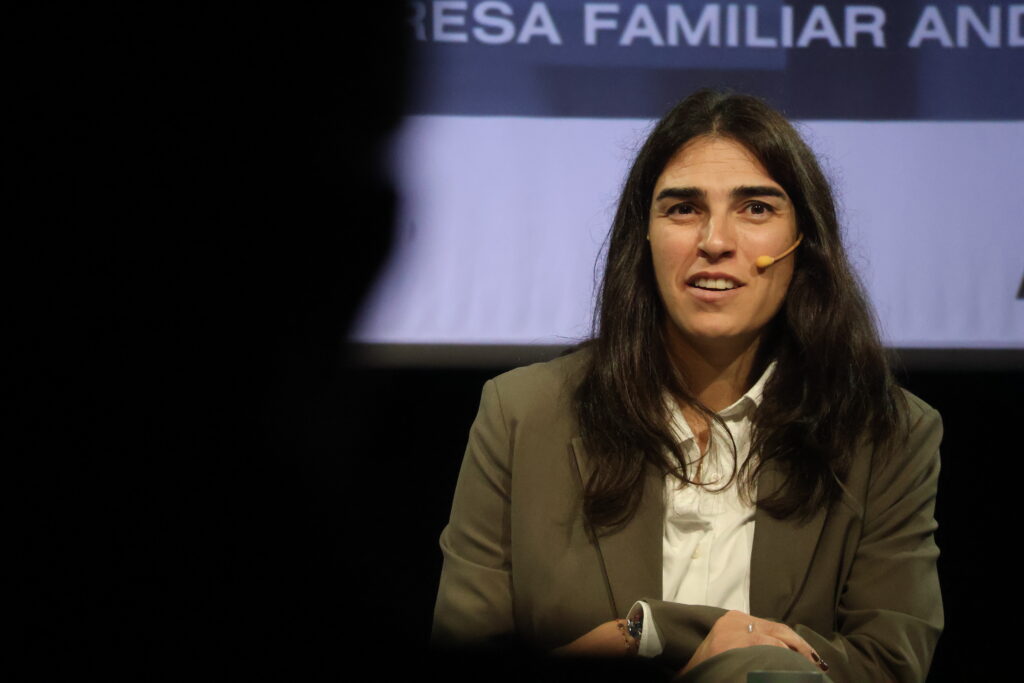 La membre de la Junta Directiva de l’Empresa Familiar Andorrana, Maria Creus, neta de l'excap de Govern, Òscar Ribas Reig / I.M.
