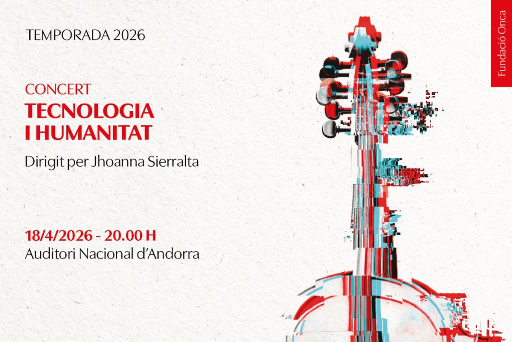 El cartell del concert. Foto: Fundació ONCA