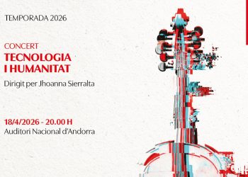 El cartell del concert. Foto: Fundació ONCA