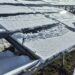 El parc solar de Grau Roig amb neu. Foto: FEDA
