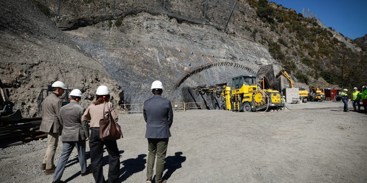 Visita de Govern a la zona de les obres. Foto: SFG