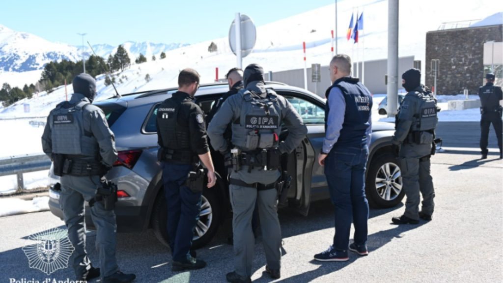 Així va caure a Andorra la parella de fugitius buscada per la justícia francesa per tràfic de drogues.