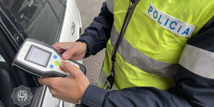 Control d'alcoholèmia / Policia Andorra