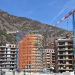 Imatge de construccions en actiu al centre d'Andorra la Vella / Twitter