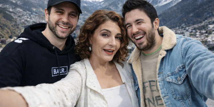 Muntatge satíric de Digital Andorra amb la ministra Montero, Vegetta i WillyRex / IA
