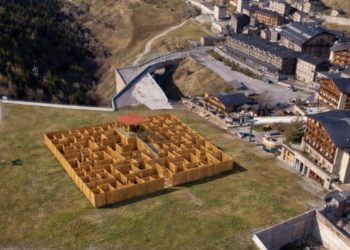 El nou laberint a escala humana que Andorra estrenarà aquest estiu per captivar les famílies.