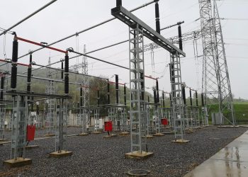 La subestació d'Adrall. Foto: Red Eléctrica