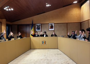 La sessió de consell de comú de la Massana. Foto: Comú de la Massana