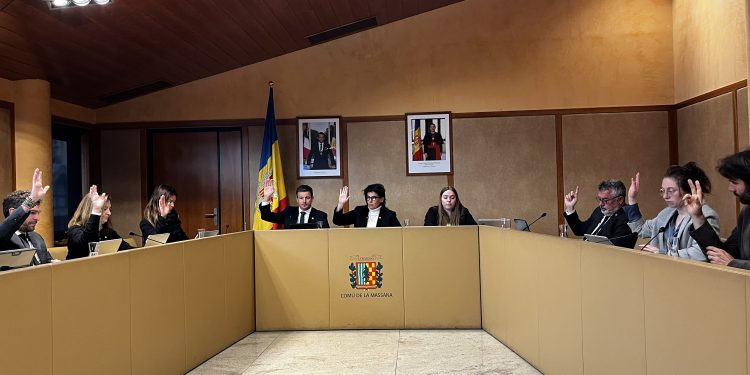 La sessió de consell de comú de la Massana. Foto: Comú de la Massana