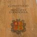 Imatge de la Constitució del Principat d'Andorra.