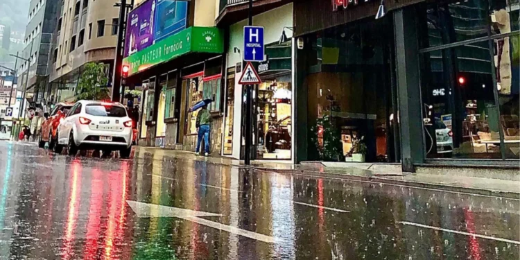 L’anomalia meteorològica que allargarà les precipitacions a Andorra més del que s’esperava.