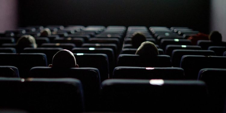 La sala d'un cinema.