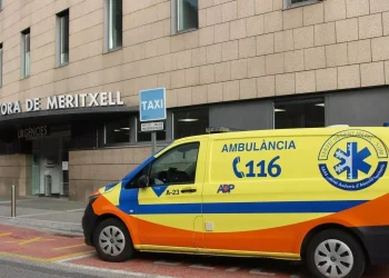 Una ambulància a Andorra