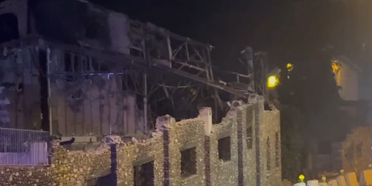 Incendi a la fàbrica d'Arinsal