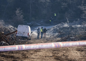 Lloc on va ser localitzat mort el veí d'Oliana. Foto: ACN