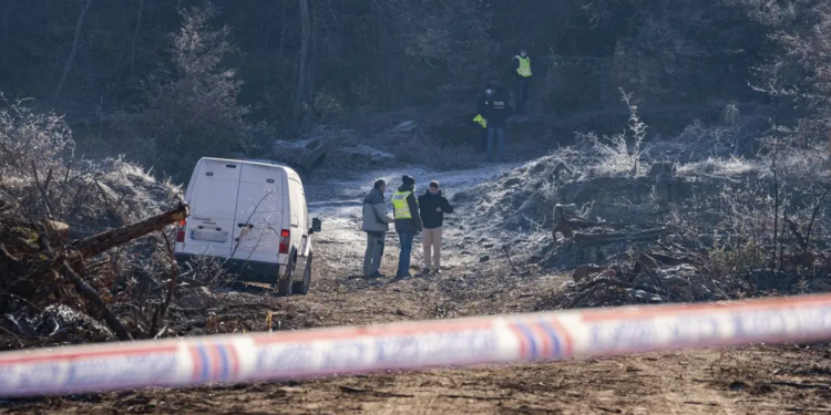 Lloc on va ser localitzat mort el veí d'Oliana. Foto: ACN