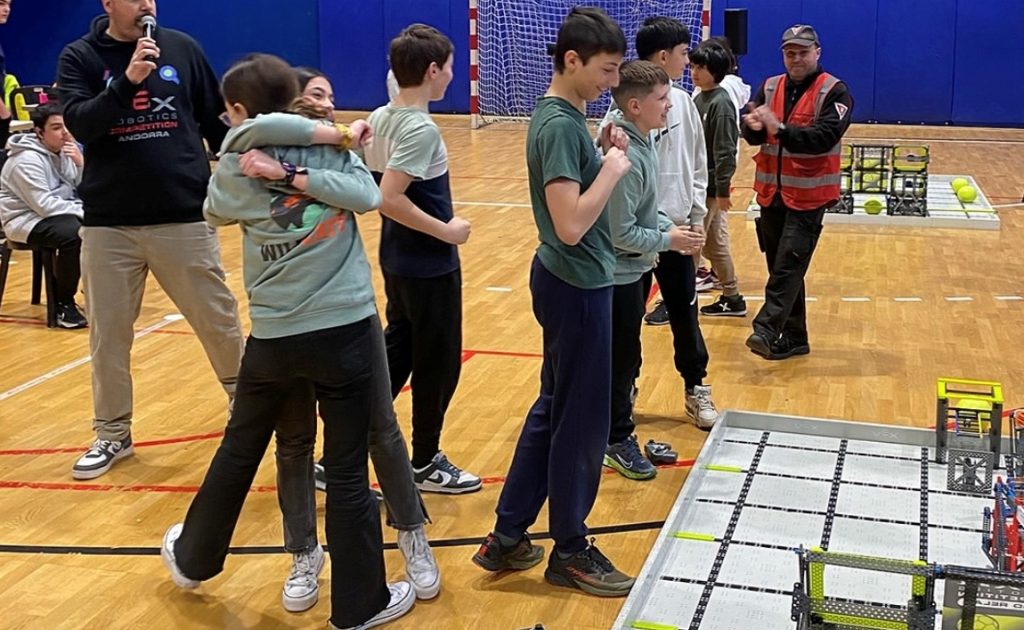 Una edició anterior del European Open Andorra de robòtica. Foto: Andorra Telecom
