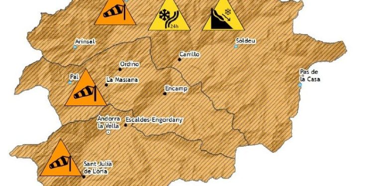 Alerta fortes ventades