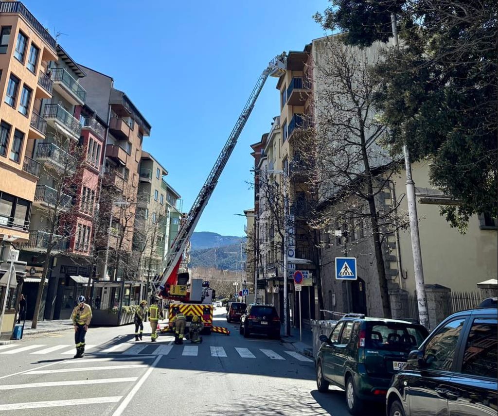 Fortes ventades la Seu d'Urgell
