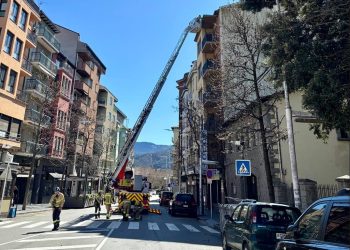 Fortes ventades la Seu d'Urgell