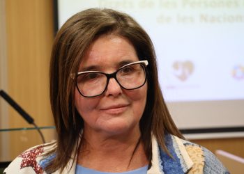 La presidenta de la Federació Andorrana d’Associacions de Persones amb Discapacitat, Diana Figueras. Foto: D. M. (ANA)