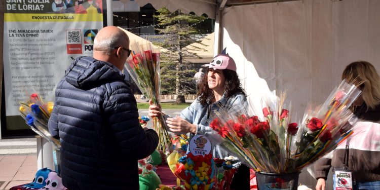 Una de les parades a Sant Julià. Foto: R. S. (ANA)