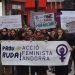 Manifestació d'Acció Feminista. Foto: I. M. (ANA)