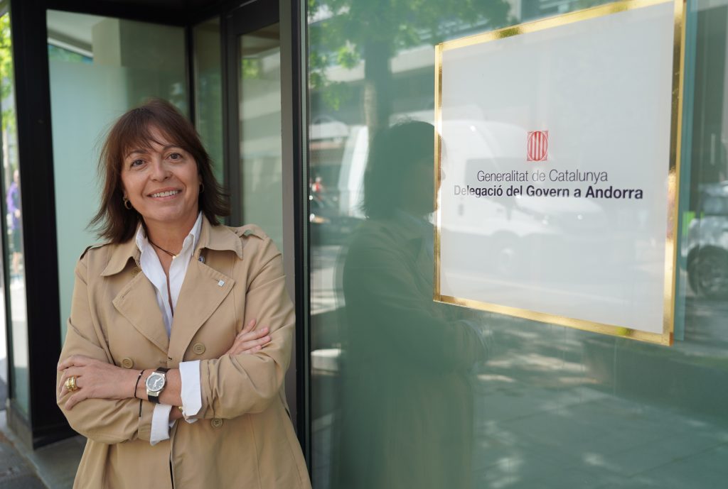 La delegada del Govern de la Generalitat de Catalunya a Andorra, Anna Vives.