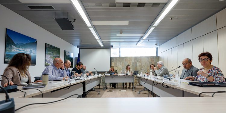 La reunió del Consell Econòmic i Social. Foto: SFG