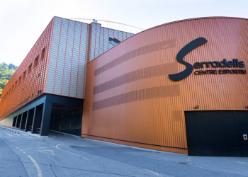 El centre esportiu dels Serradells.