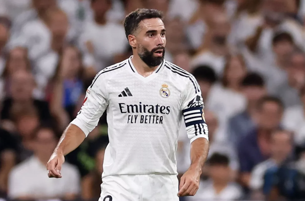 El futbolista del Reial Madrid, Dani Carvajal.